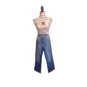 Joe’s Distressed Frayed Hem Jeans